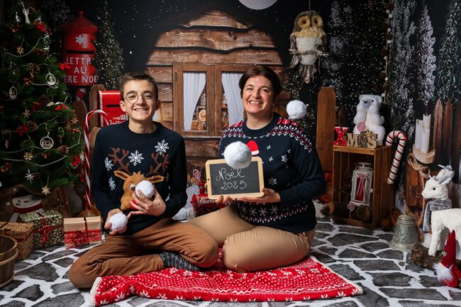Shooting photo Noël cosy à Aix-en-Provence