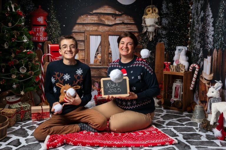 Shooting photo Noël cosy à Aix-en-Provence