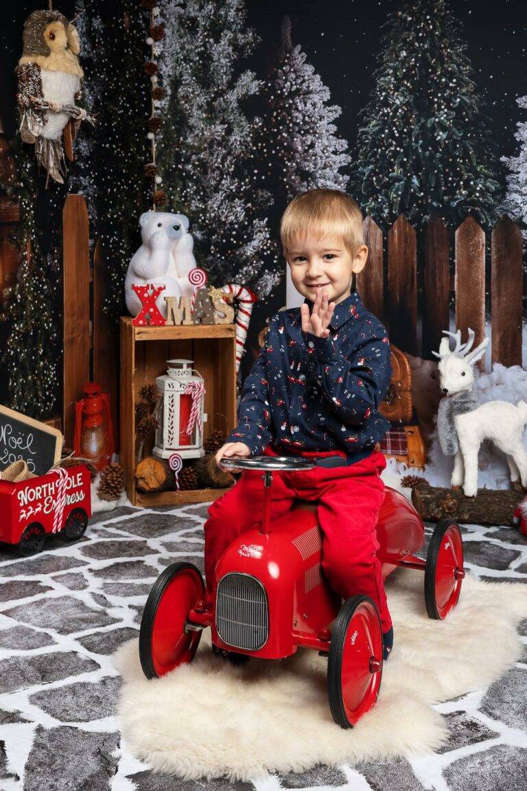 Shooting photo Noël en famille à Châteauneuf